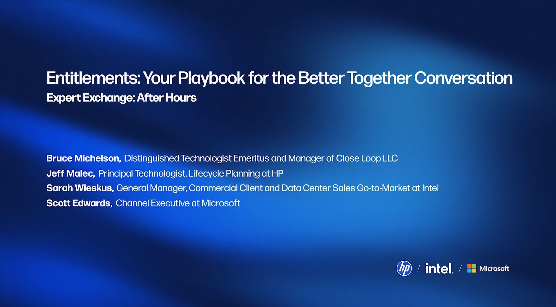 Read more about the article Entitlements: Your Playbook for the Better Together Conversation (Expert Exchange: After Hours)