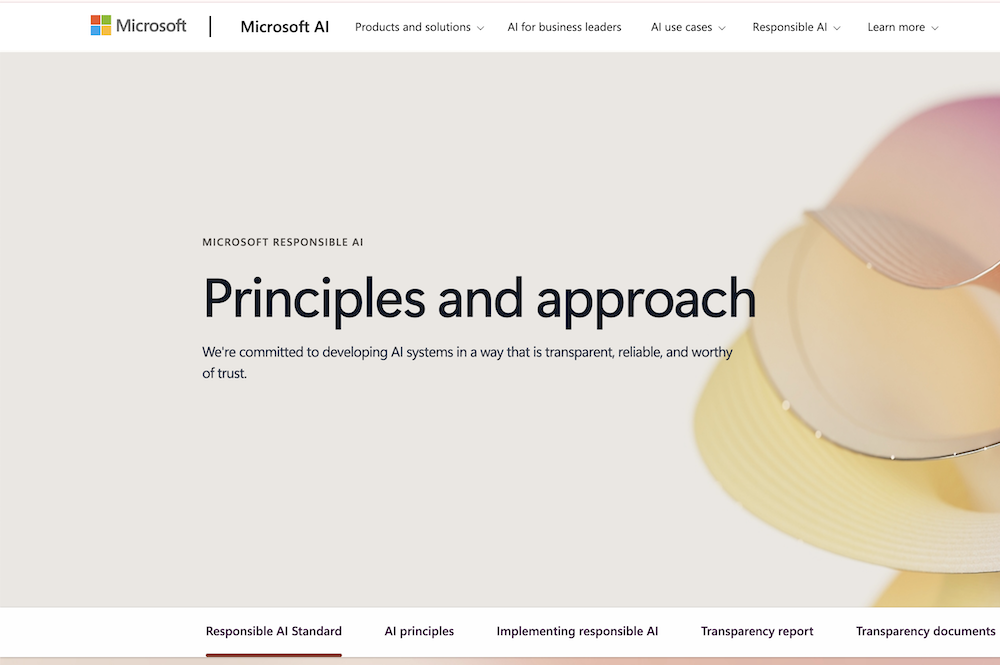 Read more about the article Microsoft resposible AI: Priciples and approach